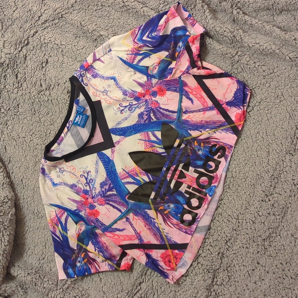 Adidas Farm Birds crop top